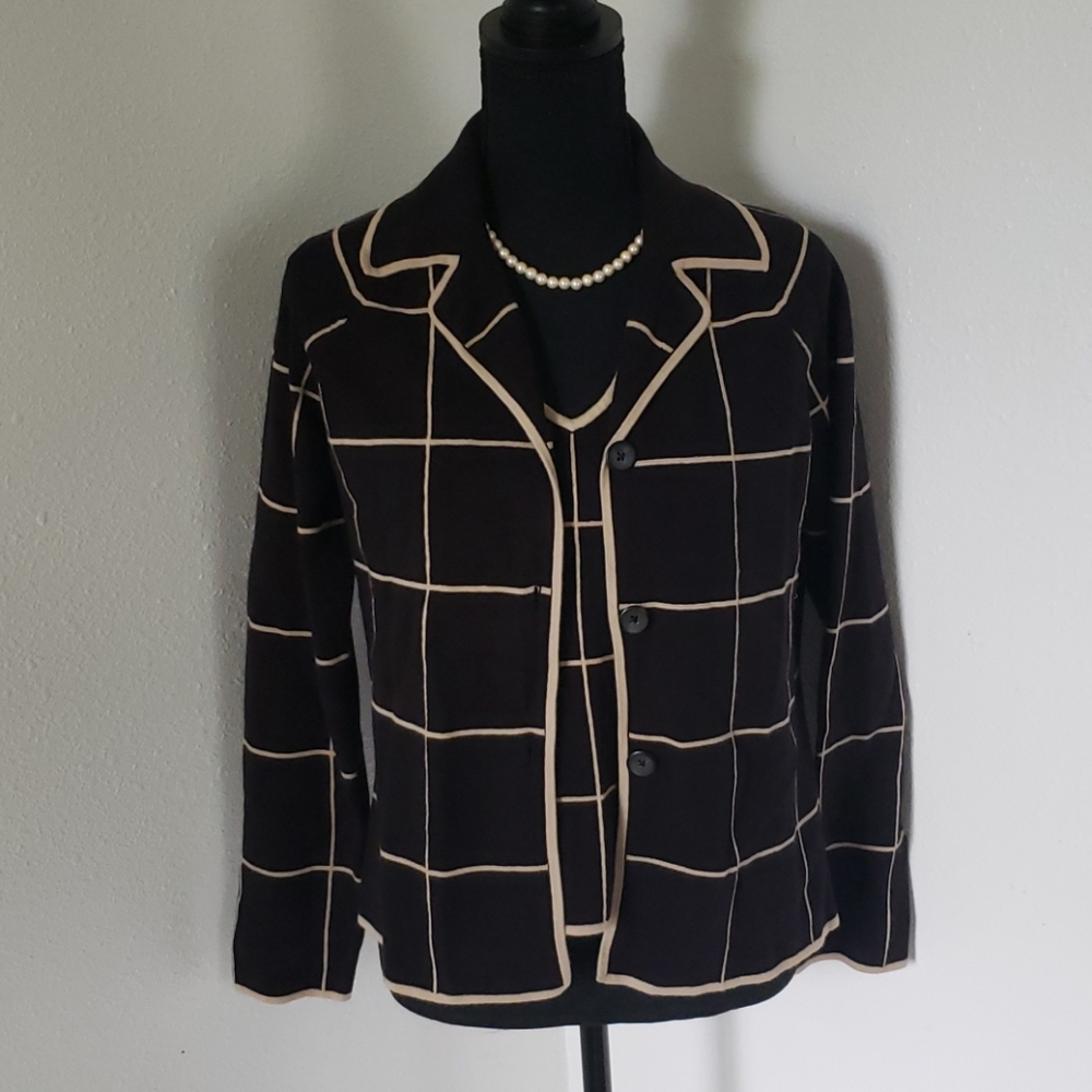 Classy cardigan set